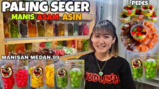 VIRAL !!! PEDES MANIS ASAM ASIN PALING SEGER - manisan Medan 99 bikin ketagihan