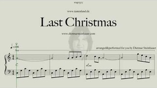 Last Christmas  - For Piano Beginner