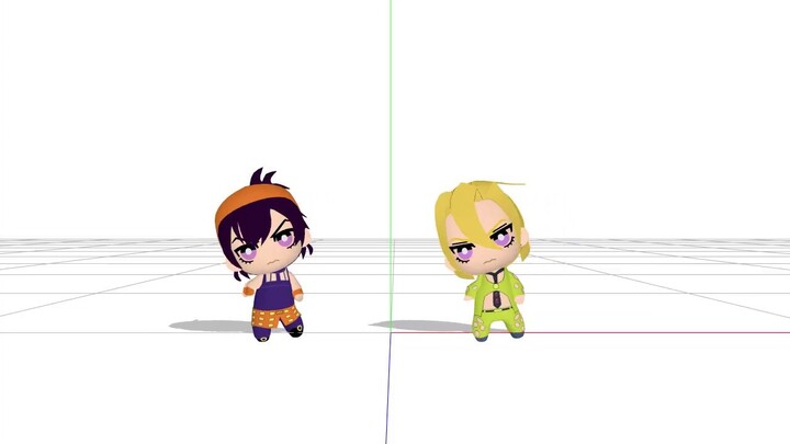 Narancia Fugo Microorganism Roki MMD