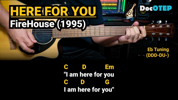 Here For You - FireHouse (1995) Easy Guitar Chords Tutorial with Lyrics Part 1 SHORTS REELS