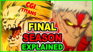 HYPE! What's Going On? AOT S4 Explained | Attack on Titan Season 4 Episode 1 Final Season