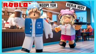 Aku Dan Adiku Membuat Warung Kopi Terkenal Di Roblox Brookhaven ft @Shasyaalala