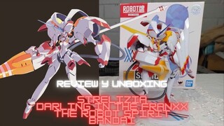 Unboxing y Review Strelizia (Darling in the Franxx) The Robot Spirit Bandai