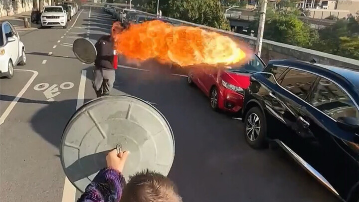 When anime shines into reality, Fire Style: Fireball Technique