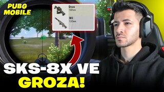 GROZA + SKS 8X - OYUNUN EN İYİ KOMBİNİ / PUBG MOBILE