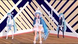 [Miku] Three Hatsune Miku Dancing With OP Of Fairy Tail 