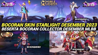 BOCORAN SKIN STARLIGHT & COLLECTOR NOVEMBER - DESEMBER TERBARU 2023 MOBILE LEGENDS