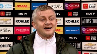 Post Match Reaction Solskjaer Rashford and James react to rampant win  Manchester United 9 0 Southam