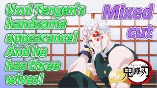 [Demon Slayer]  Mix cut | Uzui Tengen's handsome appearance! And he has three wives!