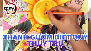 Chuyến tàu vô tận, khởi hành! Vẽ Thủy Trụ | Thanh gươm diệt quỷ