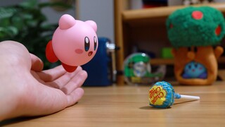 【Kirby of the Stars】 Stop Motion Animation 丨 Bánh mì, kẹo, sô cô la và một nụ hôn dễ thương và ngượn