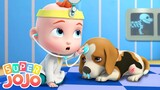 Bingo is Sick+More | Pet Song | Animal Friends | Super JoJo - Nursery Rhymes | Playtime with Friends