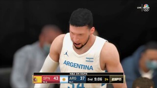 Spain vs Argentina I Full Game Highlights I Tokyo 2020 Olympics Basketball Tournament I NBA 2k21