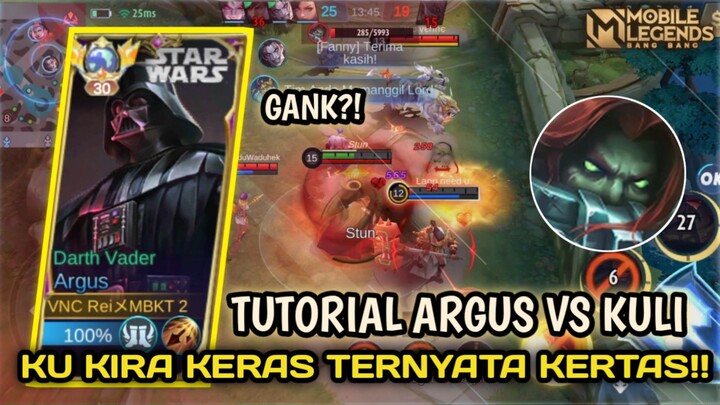 TUTORIAL ARGUS VS TERIZLA SI KULI BANGUNAN