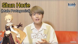 [Genshin Impact] Pemeran Wawancara Shun Horie (Male Protagonist)