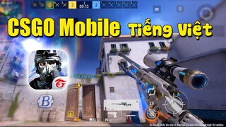 CSGO MOBILE | Vào Tay Garena Đã Có Tiếng Việt Và Không Reset Tài Khoản ( ALPHA ACE )