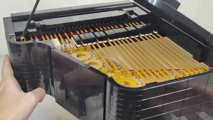 [ปลาในน้ำวิญญาณ] LEGO Piano 21323 Unboxing Review/ Full of Noble Temperament/ The First Design Set i