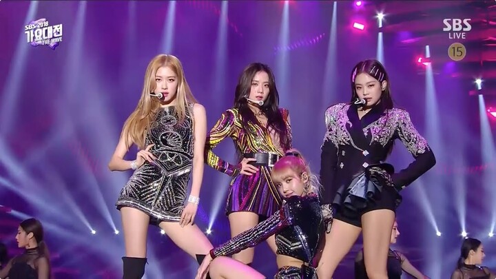 BLACKPINK - 'SOLO' + '뚜두뚜두(DDU-DU DDU-DU)' + 'FOREVER YOUNG' in 2018 SBS Gayodaejun