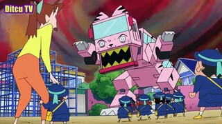 crayon shin vietsub tập 825 phần 1: cảnh sát không gian Robodog