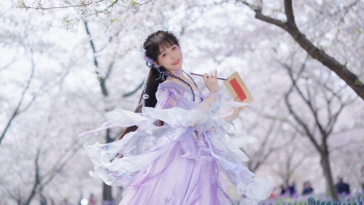 The gangster under the cherry blossoms~Oh no Dai dance, very beautiful♥