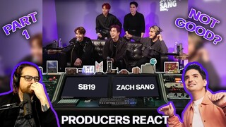 PRODUCERS REACT - SB19 Zach Sang Interview Reaction - Part 1