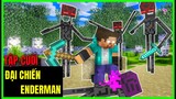 [ Lớp Học Quái Vật ] ĐẠI CHIẾN ENDERMAN " TẬP CUỐI" Thầy Herobrine Giải Cứu | Minecraft Animation
