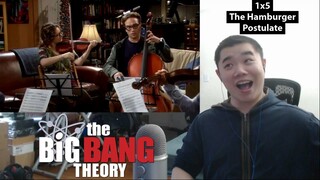 The Big Bang Theory Season 1 Episode 5- The Hamburger Postulate Reaction and Discussion!