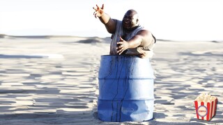There's only one rule: no touching the sand, or you'll die