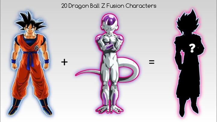 TOP 20 Dragon Ball Z Fusion Characters | CharlieCaliph