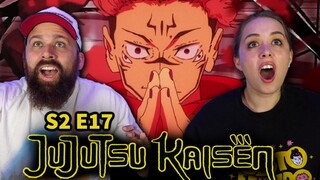 THIS ANIME KEEPS GETTING BETTER! *JUJUTSU KAISEN* Season 2 Episode 17 REACTION!