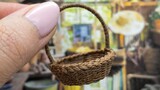 Miniature Basket Tutorial (An Accessory of Dollhouse)