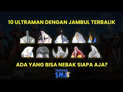 TERINSPIRASI DARI AYAM JAGO? INILAH 10 ULTRAMAN DENGAN JAMBUL TERBALIK KEDEPAN - Tamatan SMA