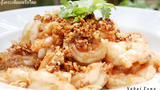 ENG SUBกุ้งกระเทียมพริกไทย Stir Fried Shrimp with Garlic and White Pepper
