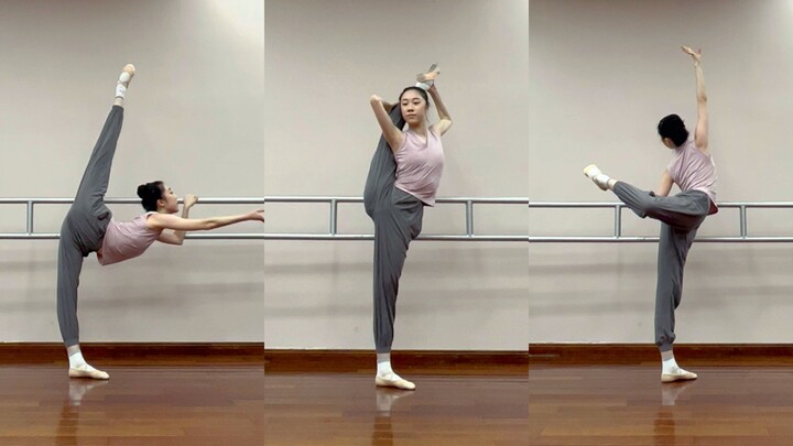 "Thực hành hàng ngày của vũ công" Giây tiếp theo, dì đá anh ta ra khỏi hành lang