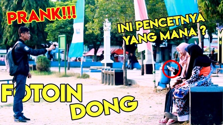 PRANK!!! Remote TV di Pake Buat Foto!! Gimana Jadinya ? Prank Indonesia
