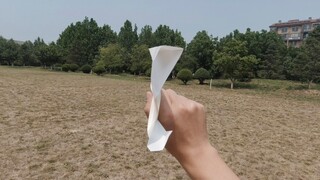 [Life] Papercraft: Helion Particle Spiral Paper Airplane