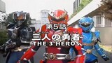 justiriser episode 5 terjemahan bahasa Inggris pahlawan hebat