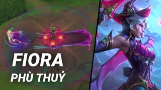 Hiệu Ứng Skin Fiora Phù Thủy | Bewitching Fiora Skin Spotlight | Yugi Gaming