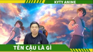 Review Phim Anime Tên cậu là gì  Review Phim Anime Tình Cảm p1