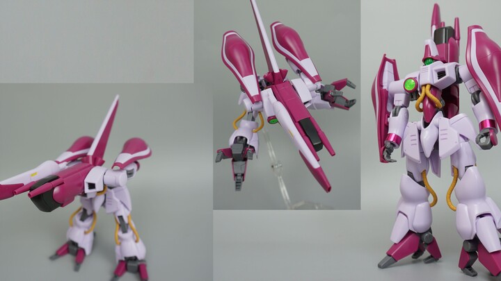 [JO is playful] Hamman! High heels! Transformer! Pink and purple! The modeler can't help himself! Ba