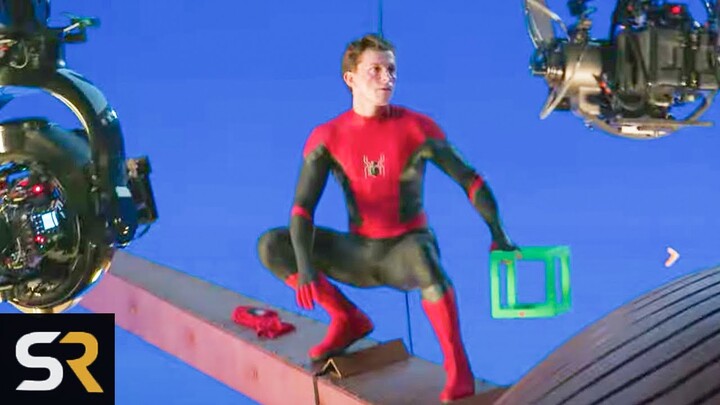 Behind The Scenes Of Spider-Man Actor's Stunts