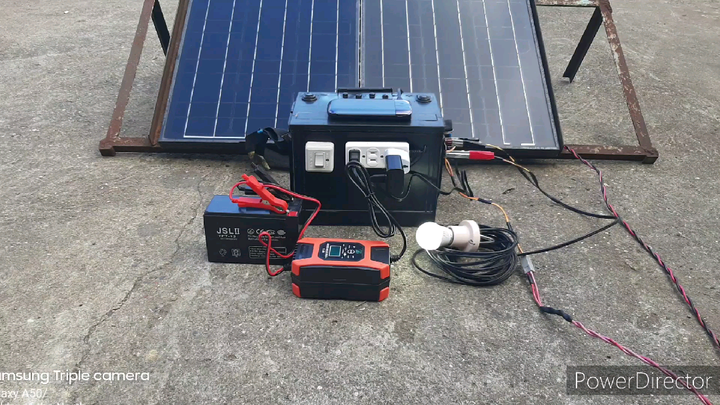 DIY emergency solar lighting system