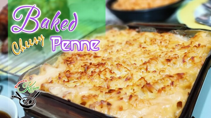 Baked Cheesy Penne | Easy And Economical Cheesy Penne | Easy Penne Recipe