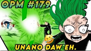 One Punch Man Chapter 179: Grabe si Kalbo, Tinawag Ba Namang Unano Si Tatsumaki