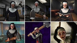 Sister Madeline A.K.A Evil Nun All Jumpscare Scenes | Evil Nun Series (2018-2022)