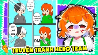 NOOB KAMUI TÉ GHẾ KHI PHÁT HIỆN TRUYỆN TRANH HERO TEAM SIÊU BỰA | FAN ART HERO TEAM #7