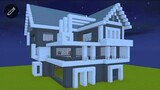 Cách xây nhà hiện đại (xây lại nhà 6) #MiniWorld | Modern House Tutorial Modern City #6 #Minecraft