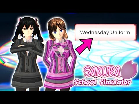 Wednesday Uniform New Update?! || SAKURA SCHOOL SIMULATOR TUTORIAL
