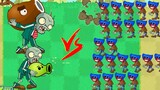 Plants VS Zombies poppy playtime + Huggy Wuggy + Ironman + Galting Pea + Squidgame Animation