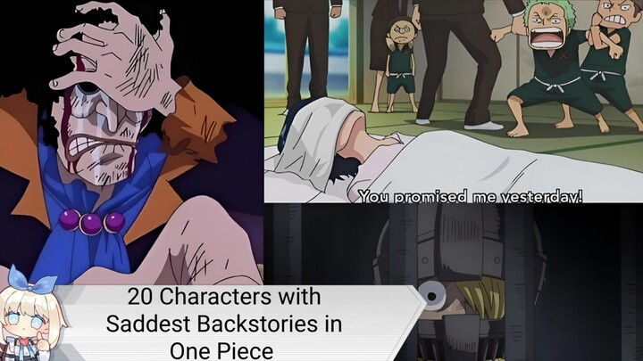 One Piece: 20 Characters with Saddest Backstories